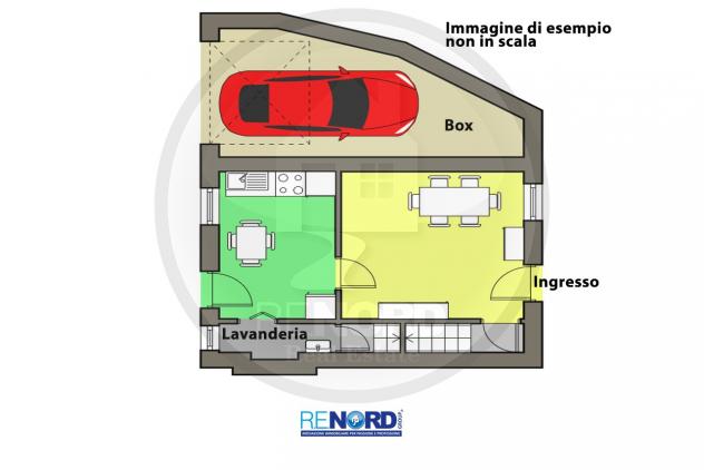 CASA SEMI INDIPENDENTE di 4 vani e di 85 mq (VILLANTERIO) rif. VIL7138 - Foto 3