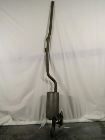 8200103974 MARMITTA TUBO DI SCARICO CON SILENZIATORE TERMINALE RENAULT CLIO 1.5 D 60KW 5M 5P (2004) RICAMBIO USATO