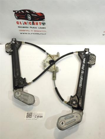 MECCANISMO ALZAVETRO POST. SX MASERATI Quattroporte 6° Serie 670009818 M15746D (13)