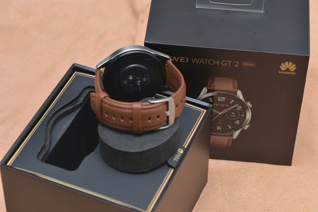 HUAWEI Smartwatch Watch GT 2(46mm), Marrone (Pebble Brown) Nuovo - Foto 7