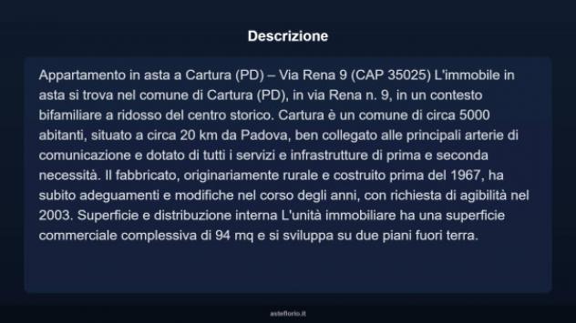 Immobile in asta di 94 m² in vendita a Cartura - Foto 18