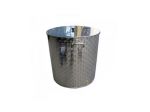 BOLLITORE 300 LITRI INOX AISI 304 CON MANICI
