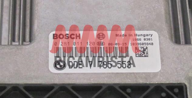 0281011120 BMW E61 525d centralina motore Bosch - Foto 2