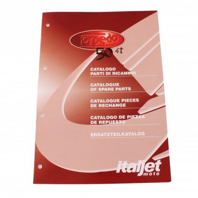 Catalogo ricambi per Italjet Torpedo 50 4T