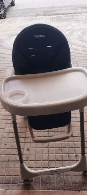 Seggiolone per bambini,PEG PEREGO regolabile in altezza, dotato di vassoio - Foto 3