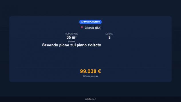 Immobile in asta di 35 m² in vendita a Bitonto - Foto 15