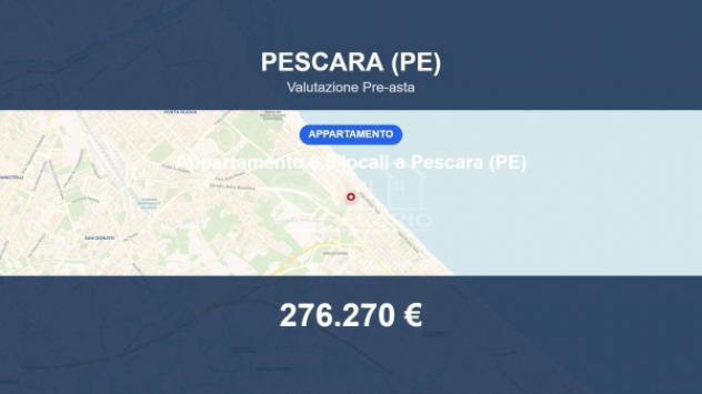 Immobile in asta di 97 m², box auto in vendita a Pescara