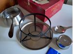 FONDUTA ALESSI art. 500 - set originale 1989 - cucina