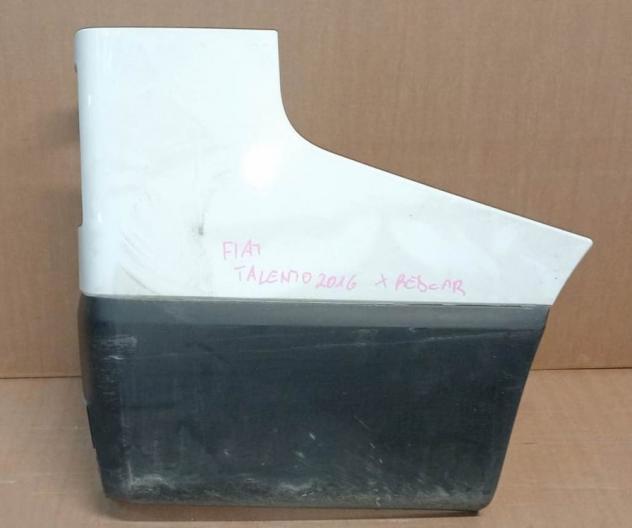 PARAURTI ANGOLARE POST. DX BIANCO 999-U1293247 Carrozzeria  Lamierati esterni  Paraurti  Paraurti angol FIAT - TALENTO - 01-06-2016 -, OPEL - VIVARO B
