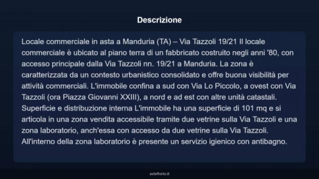 Immobile in asta di 101 m² in vendita a Manduria - Foto 7