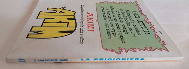 Fumetto:Il comandante Mark n.47/aprile 1976:La prigioniera Edizioni Araldo, 1976 - Foto 2