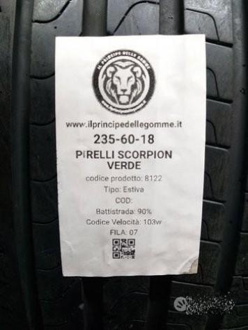 2 gomme 235 60 18 pirelli a8122 - Foto 2