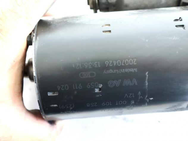 059911024 MOTORINO AVVIAMENTO AUDI A6 SW 3.0 D 4X4 171KW AUT 5P (2007) RICAMBIO USATO 0001109258 - Foto 10