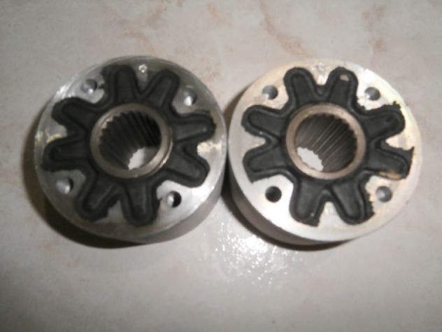 Fiat 500F L R giunti elastici semiassi ORIGINALI DELL'EPOCA "NUOVI"