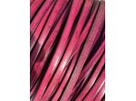T82 Nastro in pelle a vegetale anilina Viola H 5 mm - L 50 mt