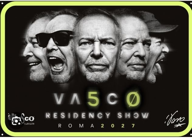 BIGLIETTI VASCO ROSSI 2027 ROMA