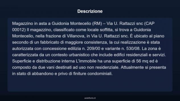 Immobile in asta di 56 m² in vendita a Guidonia Montecelio - Foto 3