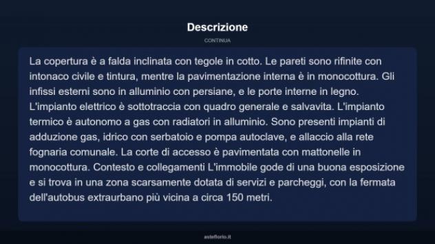 Immobile in asta di 171 m² con più di 5 locali in vendita a Capistrello - Foto 18
