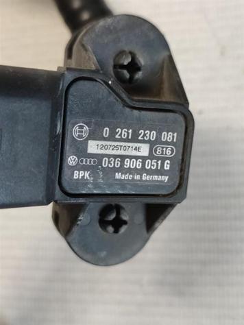 SENSORE DI PRESSIONE AUDI Q5 Serie 036906051G 0261230081 CGLC diesel 1968 (1217) - Foto 2