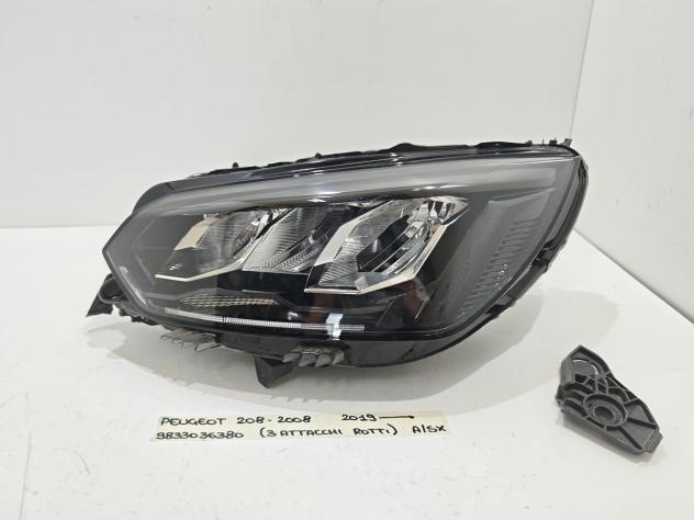 FARO ANTERIORE SINISTRO PEUGEOT 208 Serie 9833036380 (19)