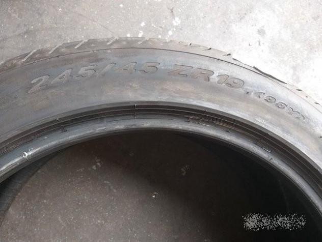 2 gomme 245 45 19 pirelli a4314 - Foto 5