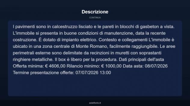 Immobile in asta di 30 m² in vendita a Monte Romano - Foto 4