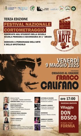 FESTIVAL CORTOMETRAGGIO UNA STORIA DA RACCONTARE