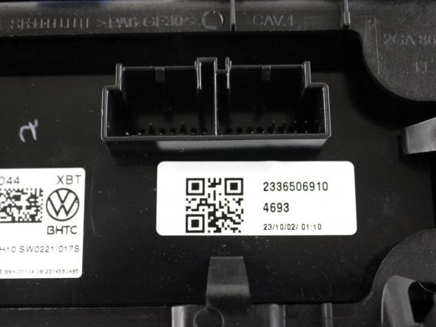 2GA907044 CENTRALINA GRUPPO DI COMANDO CLIMATIZZATORE CLIMA A/C AUTOMATICO VOLKSWAGEN T-ROC 1.0 B 81KW 6M 5P (2023) RICAMBIO USATO - Foto 6
