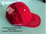 Cappellino DUCATI corse ORIGINALE , NUOVO (mai indossato)
