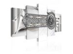 Quadro Con Lo Stemma Silver 100x50 E 200x100 ARREDALACASA