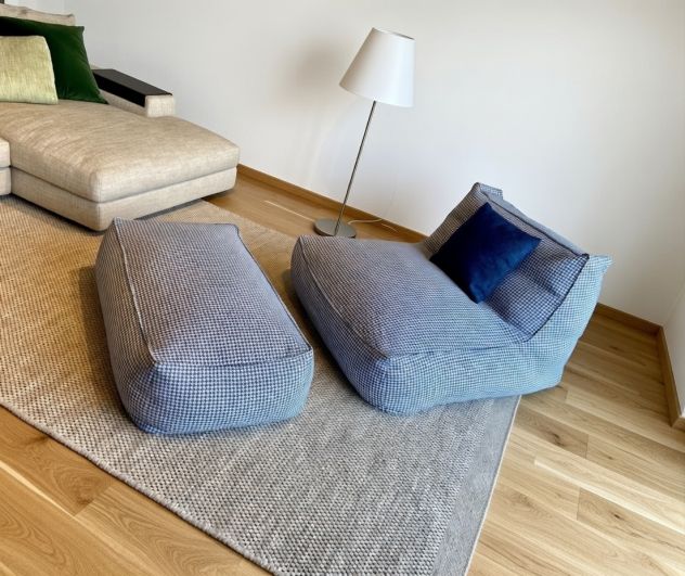 poltrona e pouf ZOE large VERZELLONI, divano Nuvola Gervasoni - Foto 6
