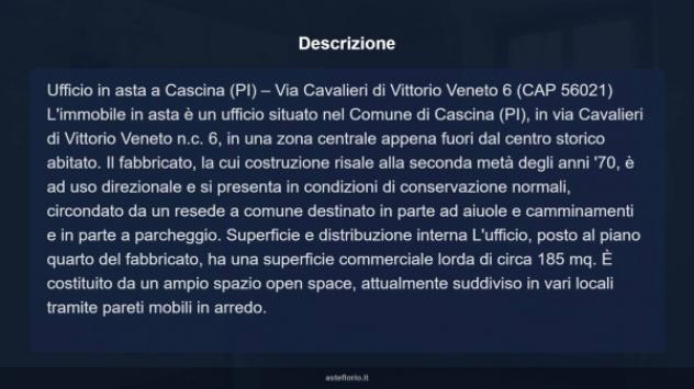 Immobile in asta di 185 m² in vendita a Cascina - Foto 5