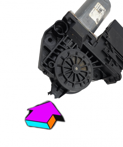 MOTORINO ALZAVETRO POSTERIORE SINISTRO VOLKSWAGEN Golf 6 Berlina 5K0959703D (0812) - Foto 10