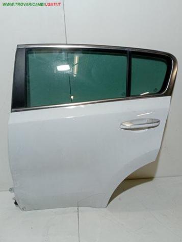 PORTA POST. SX BIANCA CON AL / SE 999-U1310797 Carrozzeria Lamierati esterni Porte Porta post. sx. KIA - SPORTAGE - 2016 2018