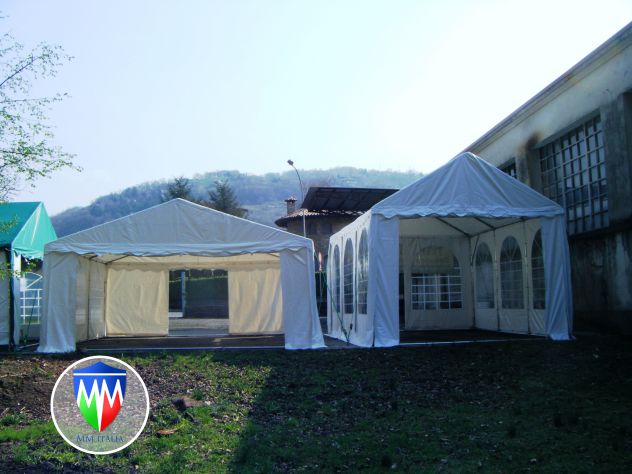 Tendoni per Eventi Pubblici 5 x 6 Mt, telo in pvc Ignifugo - Foto 5