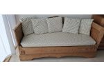 divano in legno abete 3 posti