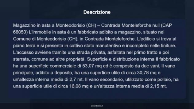 Immobile in asta di 53 m² in vendita a Monteodorisio - Foto 6