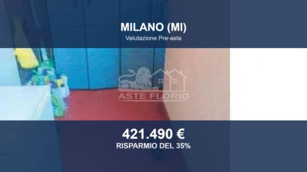 Immobile in asta di 165 m² con più di 5 locali e box auto in vendita a Milano