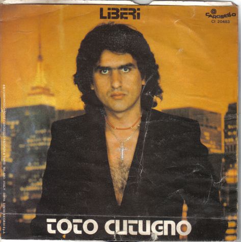 R84 - VINILE  TOTO CUTUGNO LIBERI