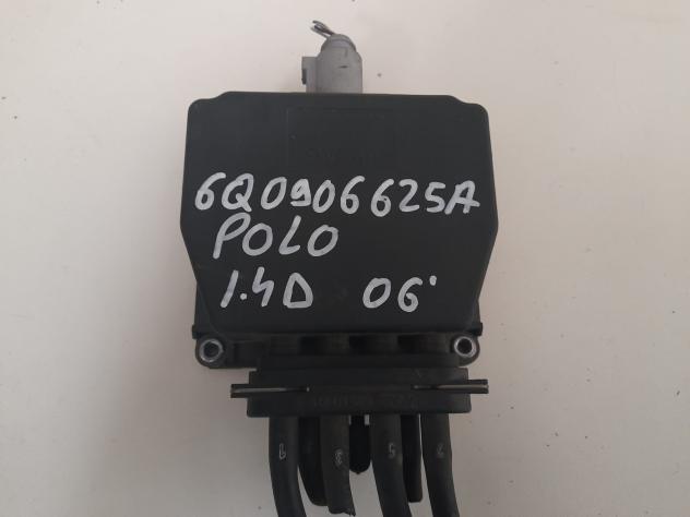 CENTRALINA BLOCCO VALVOLE VOLKSWAGEN Polo 4° Serie 6Q0906625A diesel 1.4 (0109)