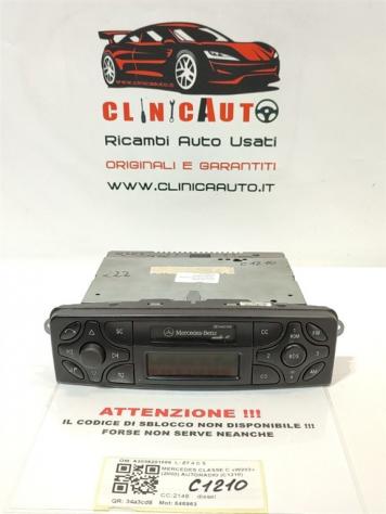 AUTORADIO MERCEDES Classe C Berlina W203 A2038201686 646963 (0004)