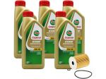 Olio Castrol Edge Professional LL III 5W30 5 LT + Filtro olio omaggio