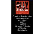 Transfer in bus concerto Olly stadio F. Scoglio Messina