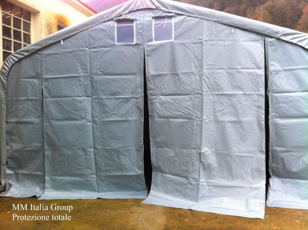 Tunnel Strutture 10 x 16 x 5,50 mt. in Pvc Ignifugo, MM Italia € 6.083 - Foto 9