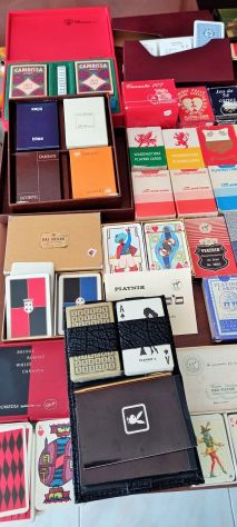Collezione vintage  mazzi  carte gioco anche vergini. - Foto 2