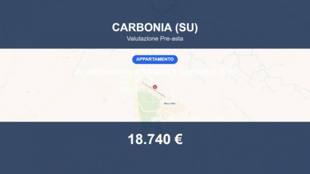 Immobile in asta di 66 m² in vendita a Carbonia