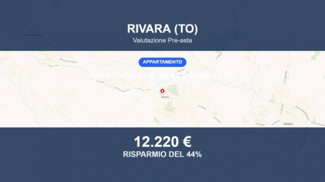 Immobile in asta di 45 m² in vendita a Rivara