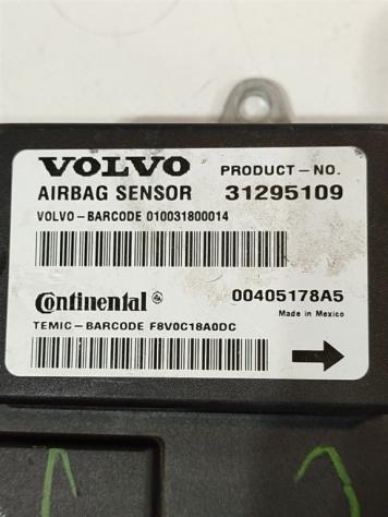 CENTRALINA AIRBAG VOLVO V50 2° Serie 31295109 D4164T (0712) - Foto 2
