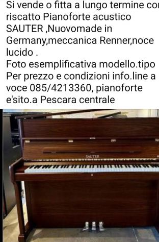 PIANO Nuovo ACUSTICO TEDESCO
