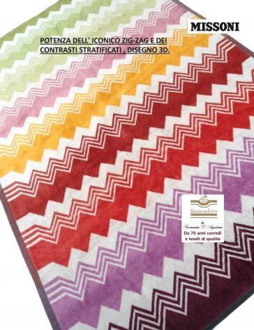 MISSONI TAPPETO RETTANGOLARE CM. 90 X 60 - Foto 2